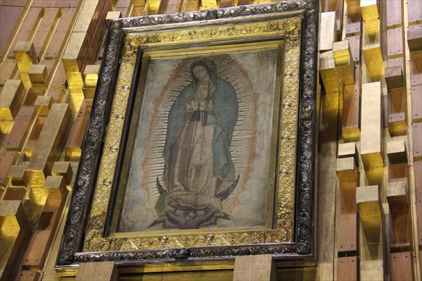 222- Нерукотворный образ Девы Марии Гваделупской